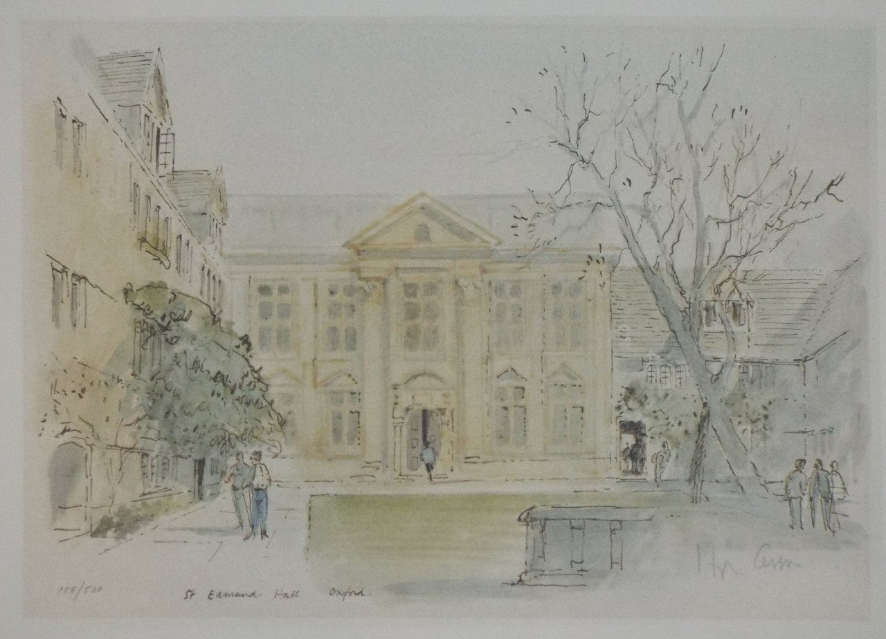 Print - St. Edmund Hall Oxford